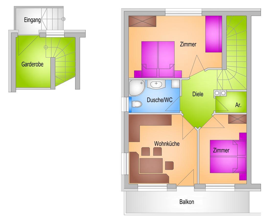 Apart Miriam Apartman Schwendau Kültér fotó